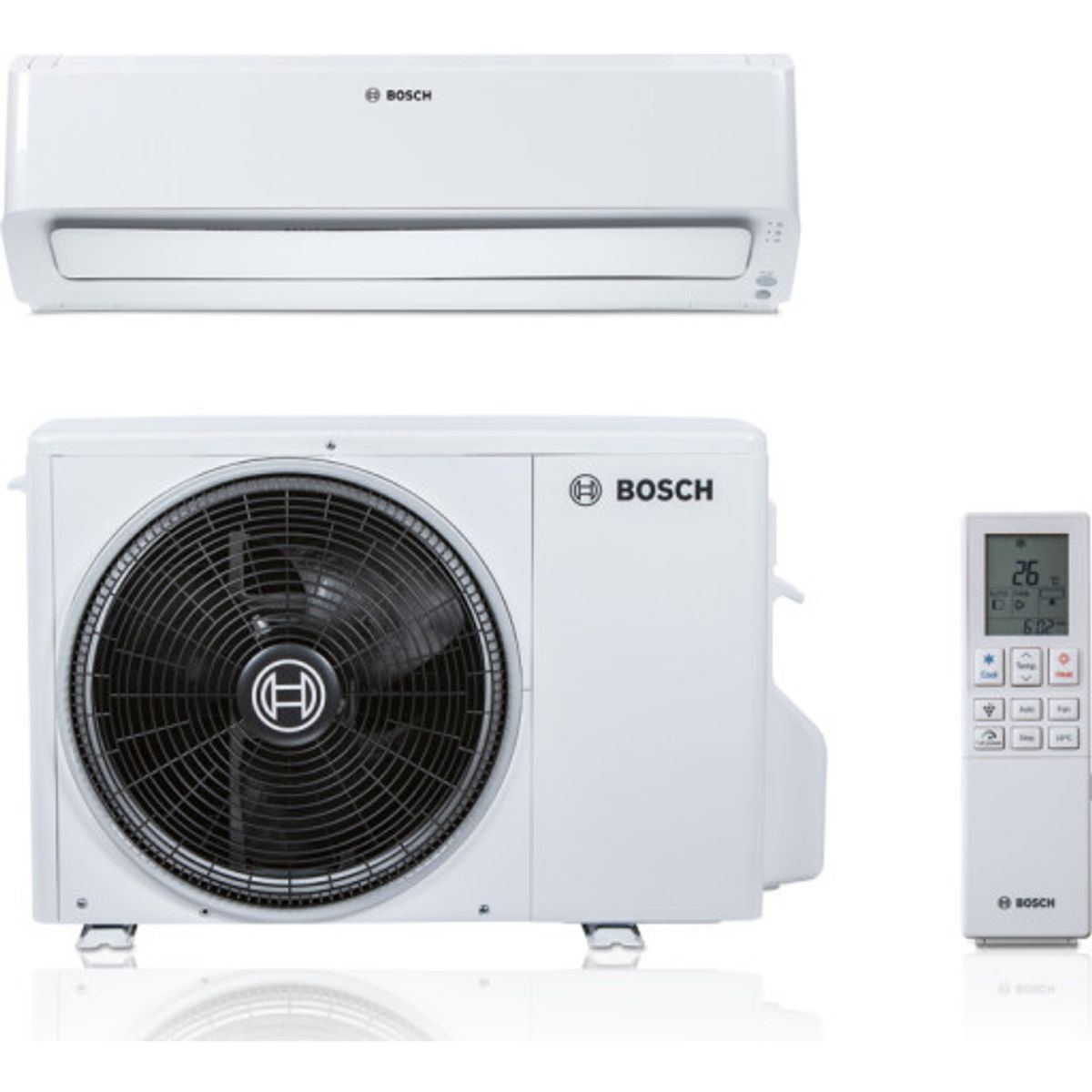 Bosch Climate 8101i-SET 65 HE luft til luft varmepumpesæt, 6,5 kW