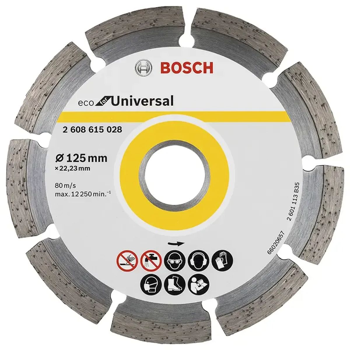 Bosch Diamantskive 125x22.25mm Eco Universal - 2608615028