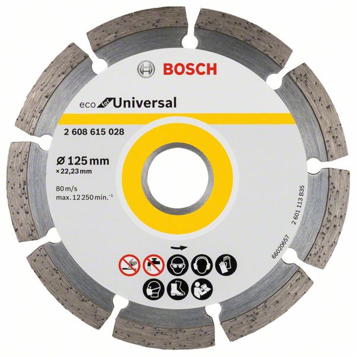 Bosch Diamantskive 125x22.25mm ECO Universal