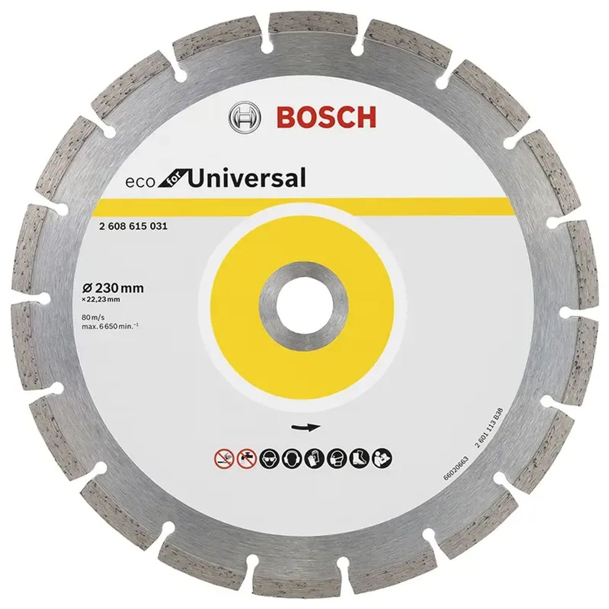 Bosch Diamantskive 230x22.25mm Eco Universal - 2608615031