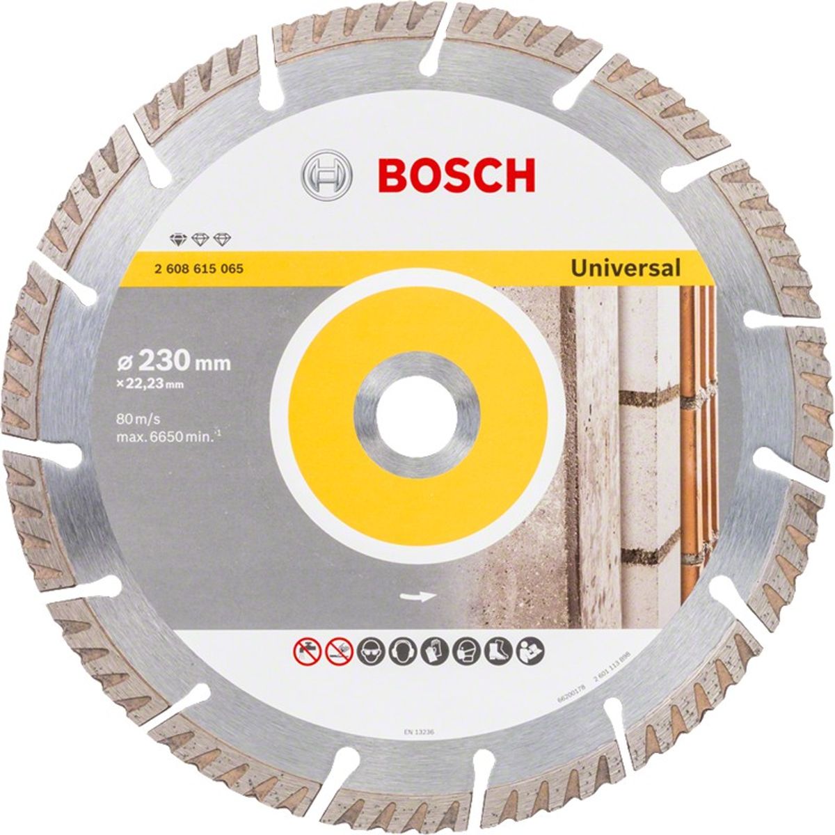 Bosch Diamantskive std universal 230X22,23mm