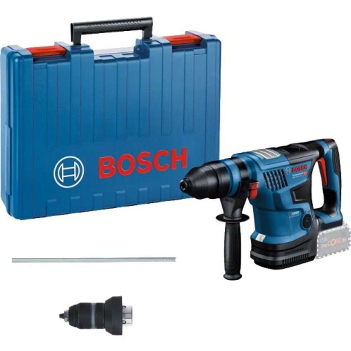 Bosch GBH18V-34C Professional SDS+ borehammer u. batteri