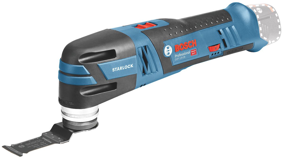 Bosch GOP 12V-28 Multicutter 12V solo. Ekskl. batteri & lader