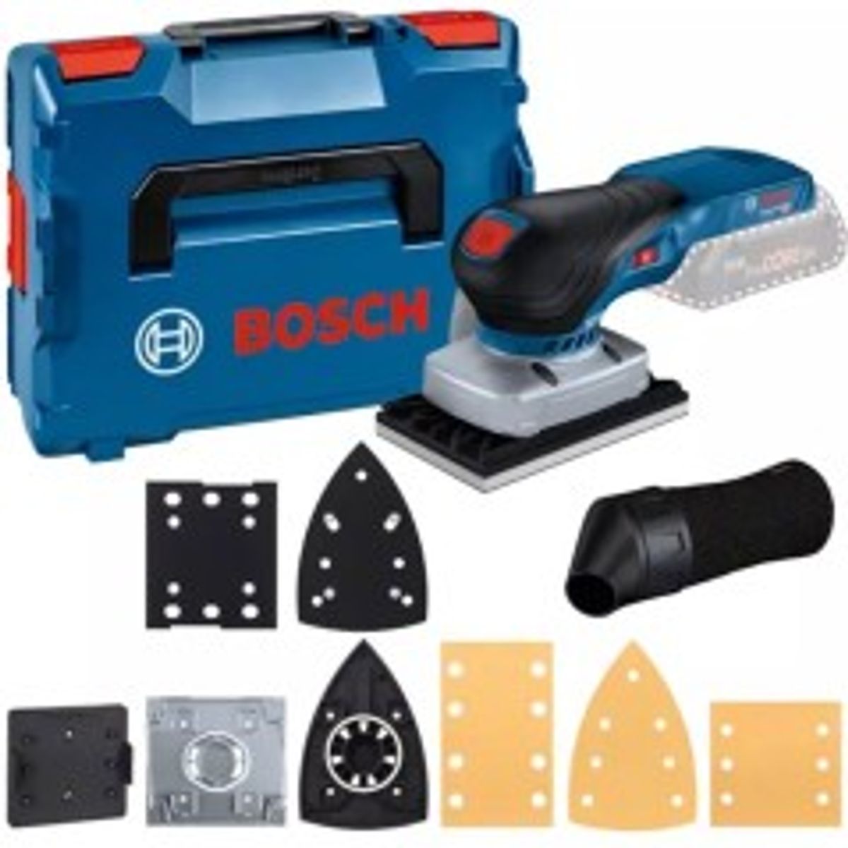 Bosch GSS 18V-13 Professional Rystepudser Uden batteri Intet batteri