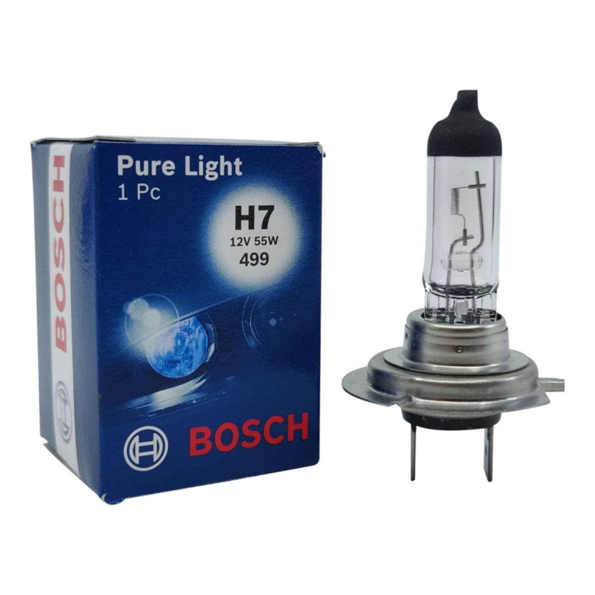 Bosch H7 Pure Light Pære, 12V / 55W