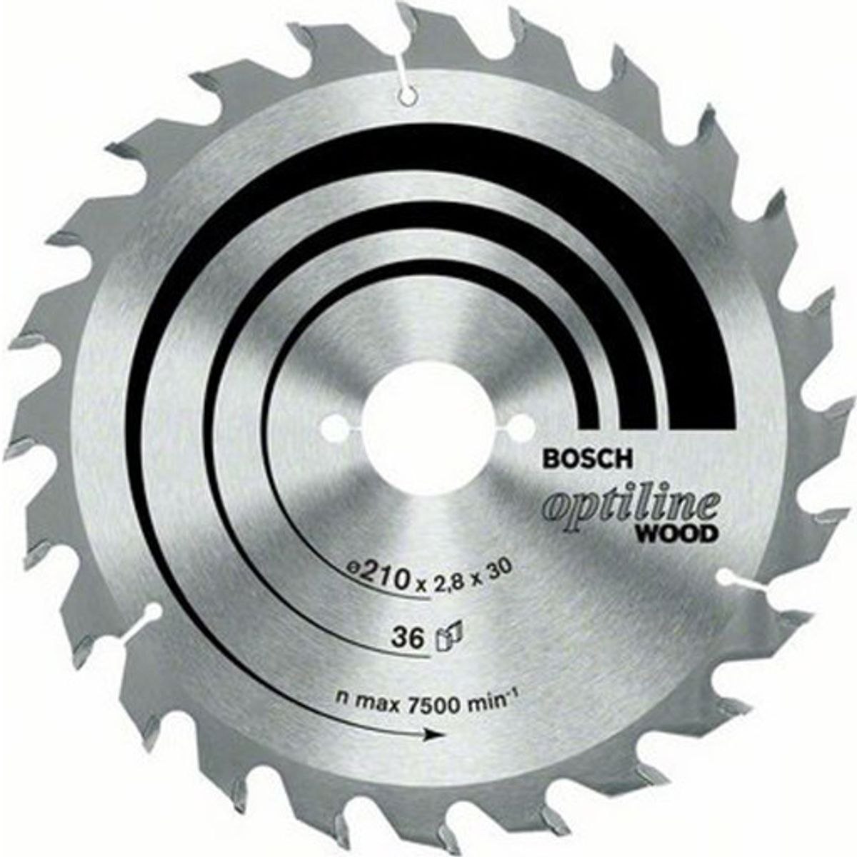 Bosch Optiline Wood rundsavklinge Ø160/20 - 48tands