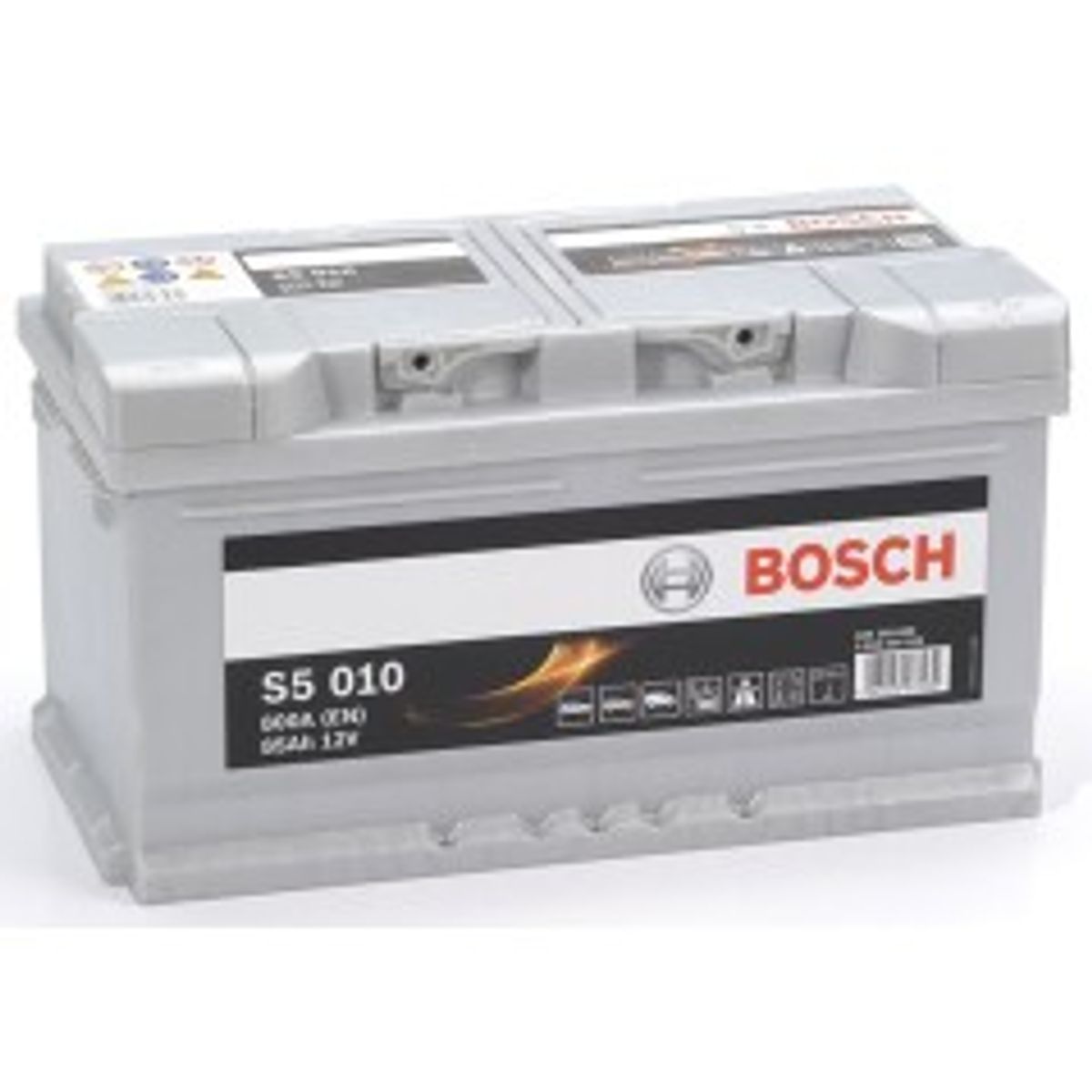 Bosch S5 010 batteri til køretøj Blybatterier (VRLA) 85 At 12 V 800 A Bil