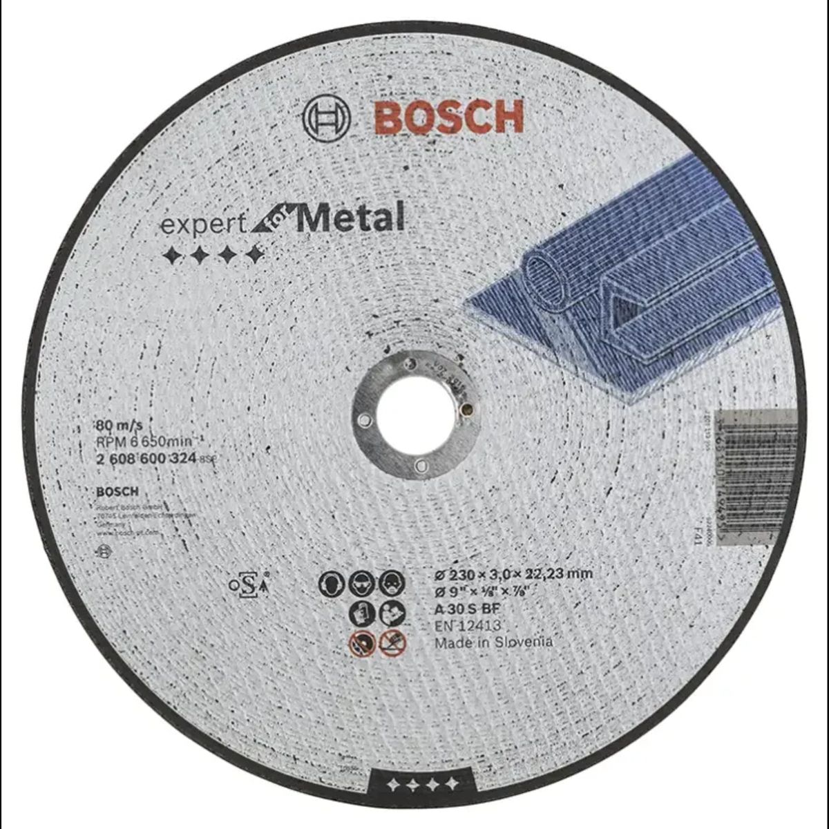 Bosch Skæreskive Lige Ø230x3mm - 2608600324