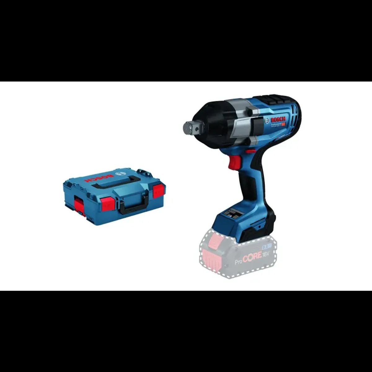 Bosch Slagnøgle Gds 18V-1050 H Solo L-boxx - 06019J8501