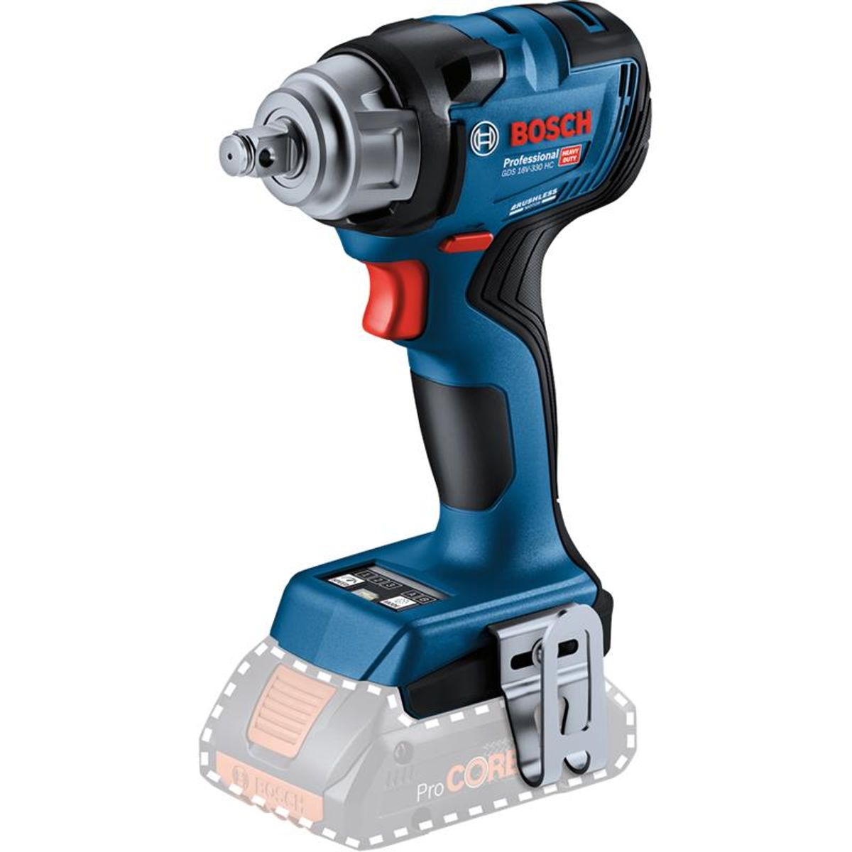 Bosch Slagnøgle GDS 18V-330 HC solo