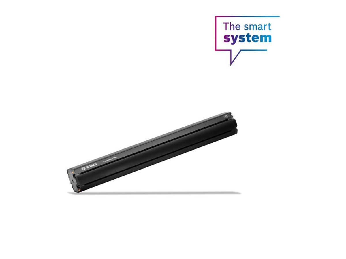 Bosch Smart System - Batteri til stelrør - PowerTube 500 Wh horizontal (EU) (BBP3750)