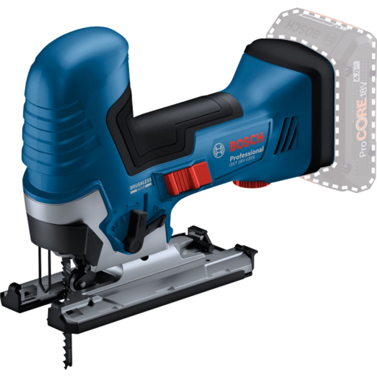 Bosch stiksav GST 18V-125 S, solo