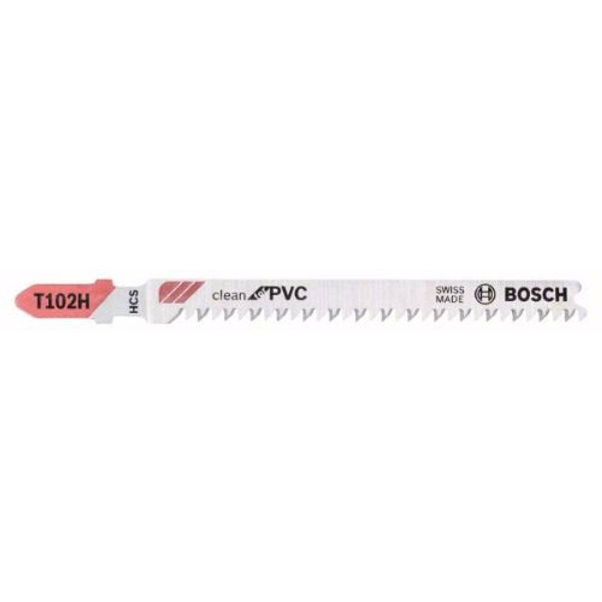 Bosch Stiksavklinger T 102 H Clean for PVC pk á 5 stk