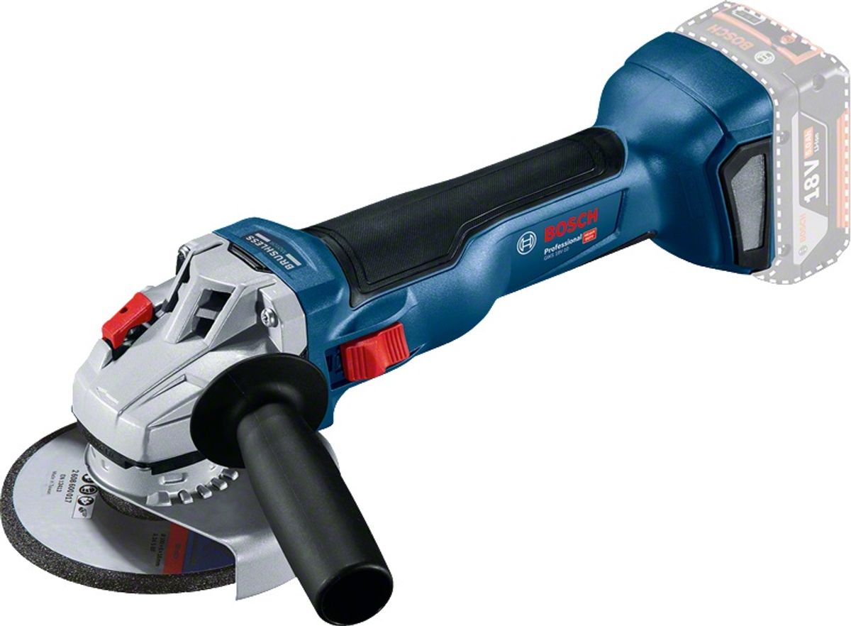 Bosch vinkelsliber GWS 18V-10 Solo