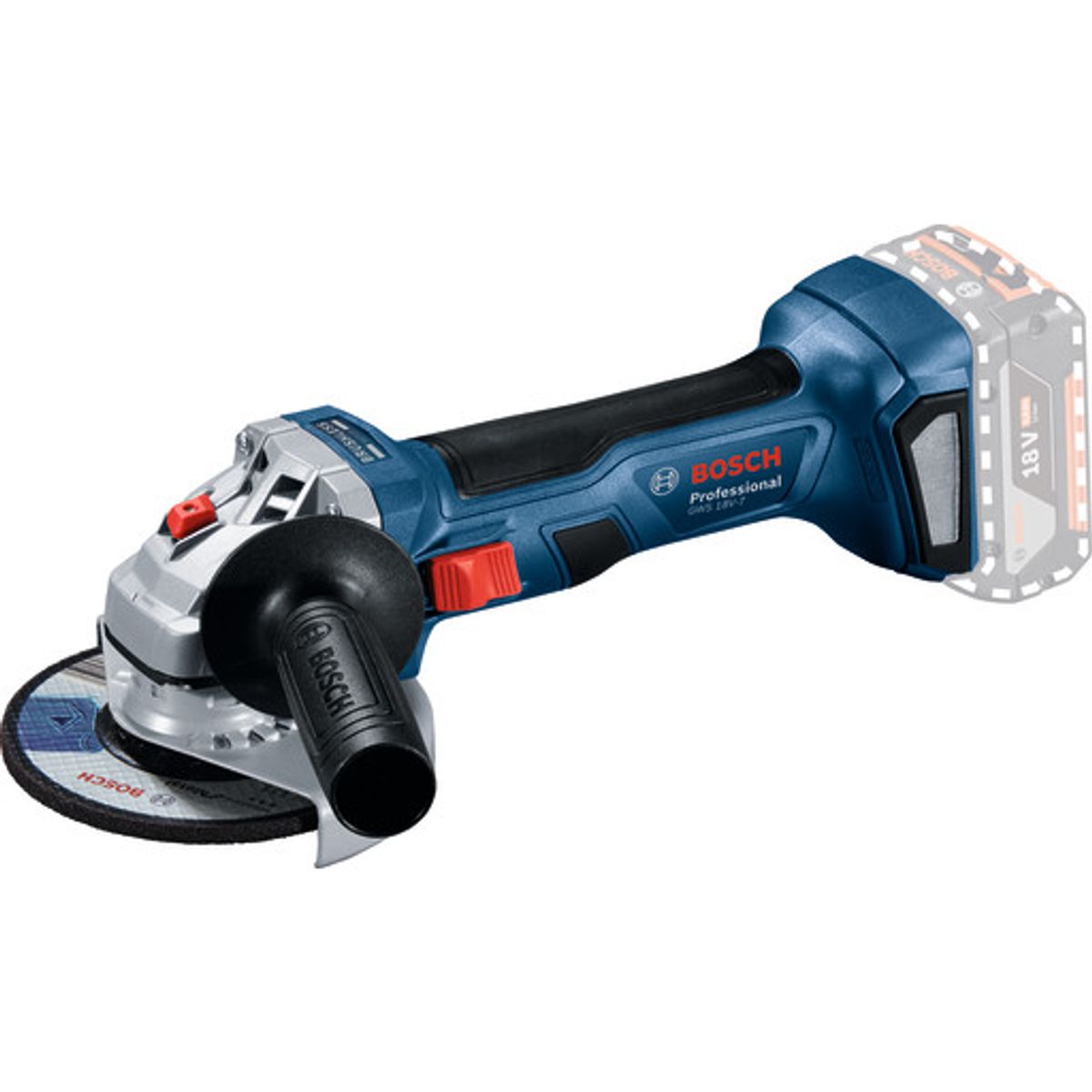 Bosch vinkelsliber GWS 18V-7 125, solo