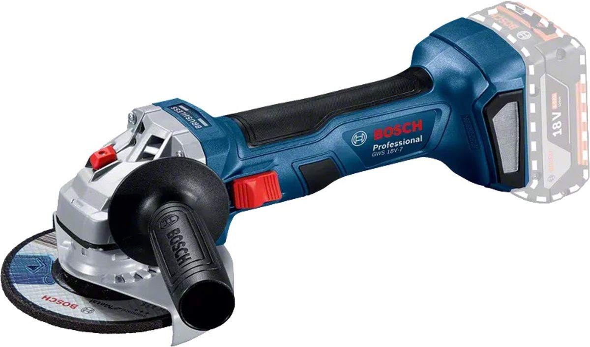 Bosch vinkelsliber GWS 18V-7 125mm Solo