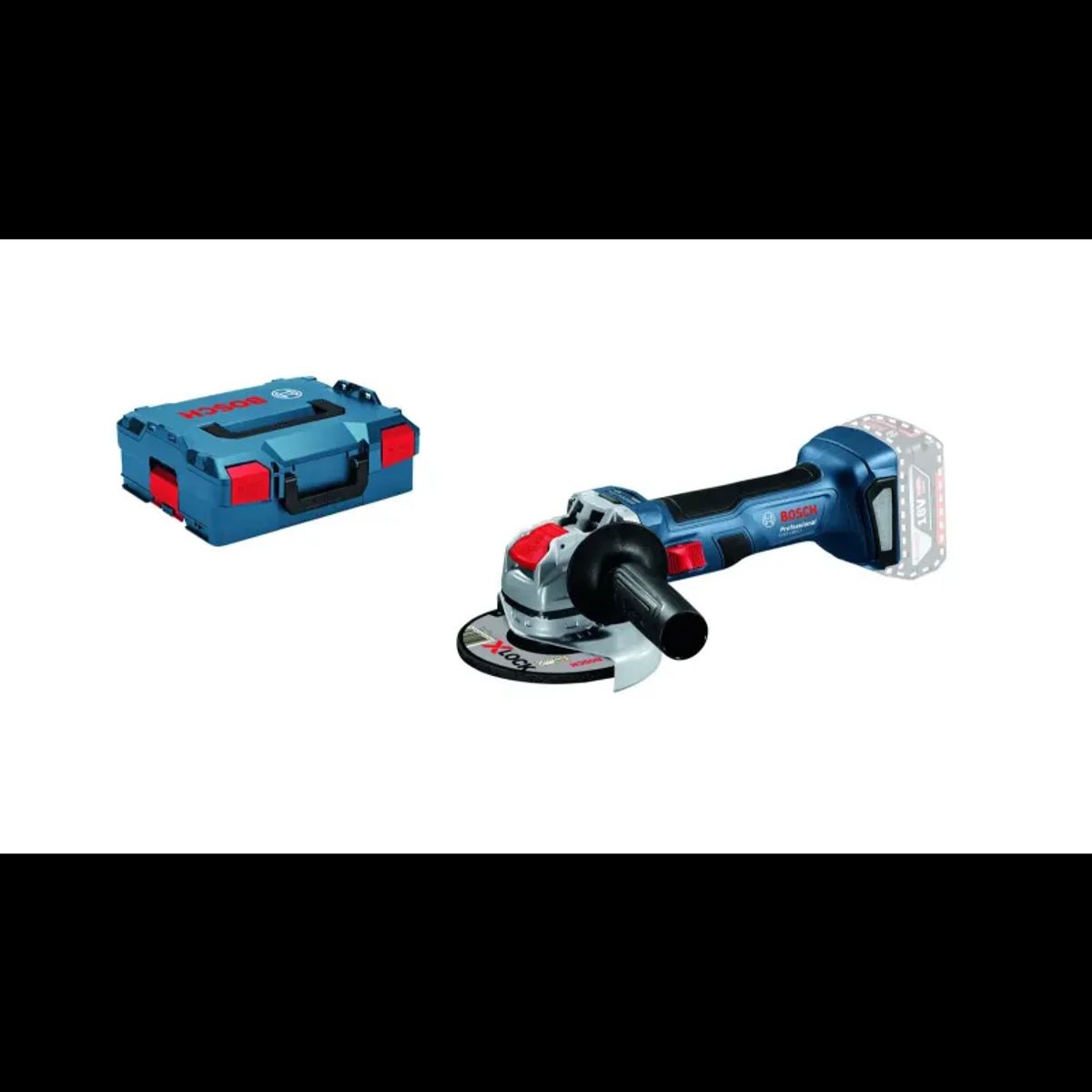 Bosch Vinkelsliber Gwx 18V-7 125mm Solo L-boxx - 06019H9102