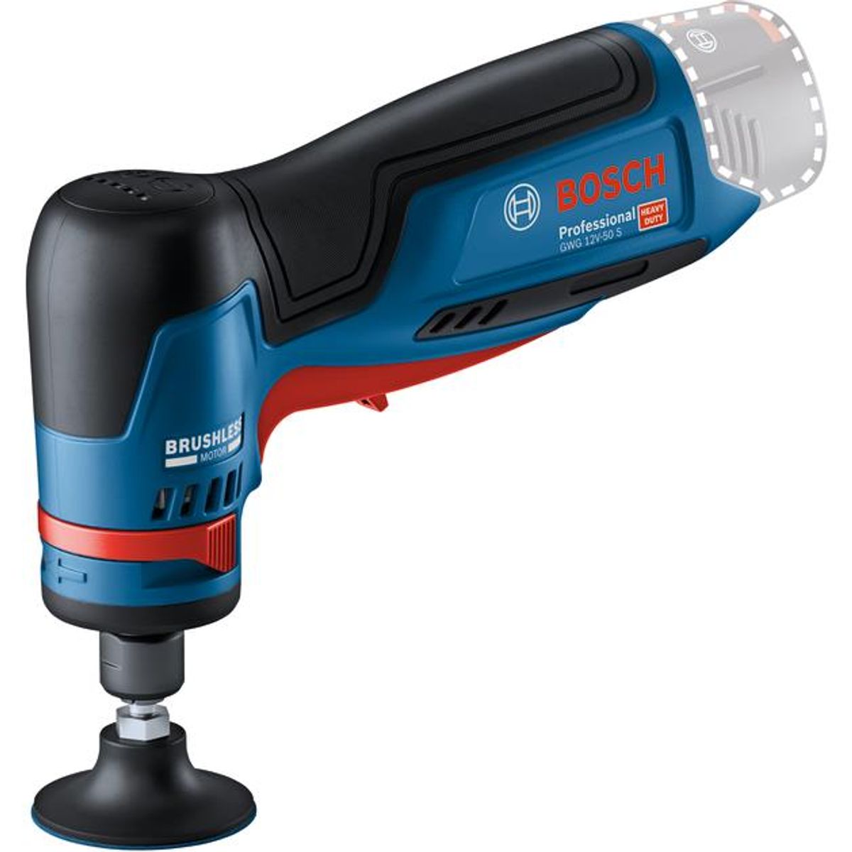 Bosch Vinklet ligesliber GWG 12V-50 S solo