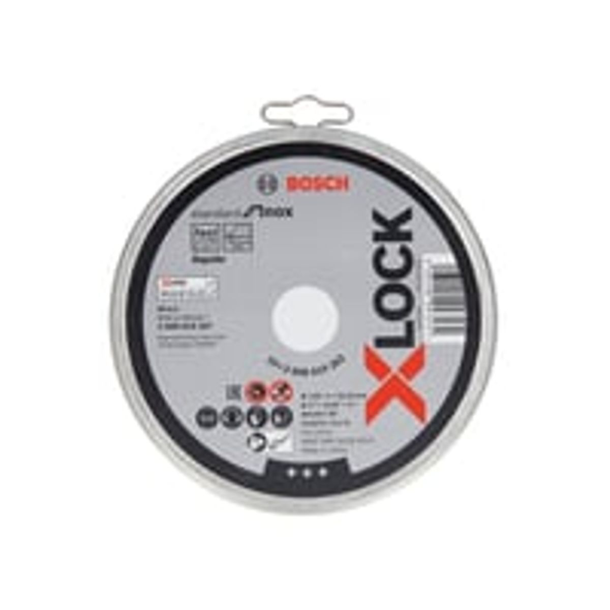 Bosch X-LOCK skreskive STDI, 125 x 1,0 mm, inox, 10 stk.