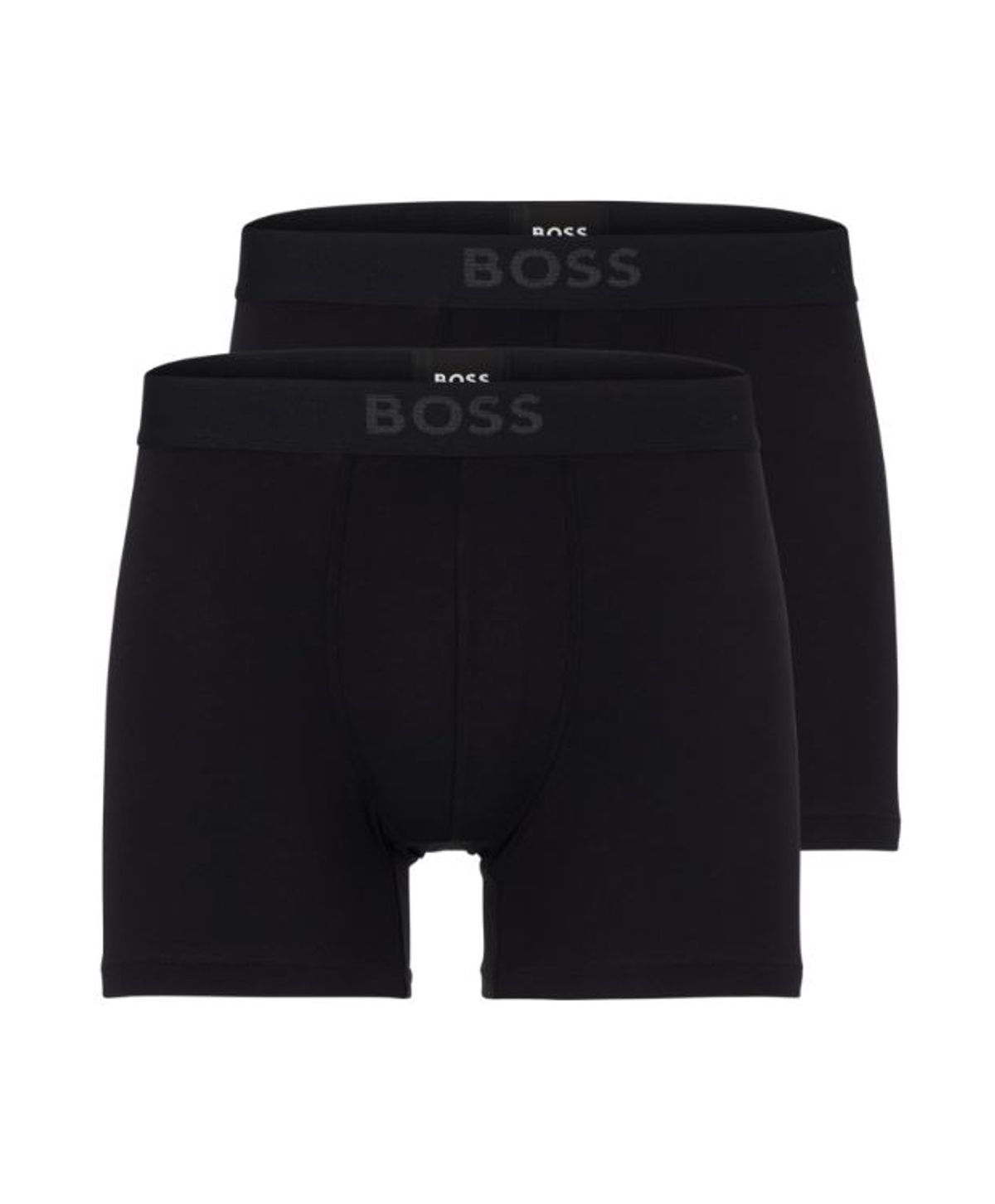 BOSS 2pak underbukser/boxershorts i sort til herre