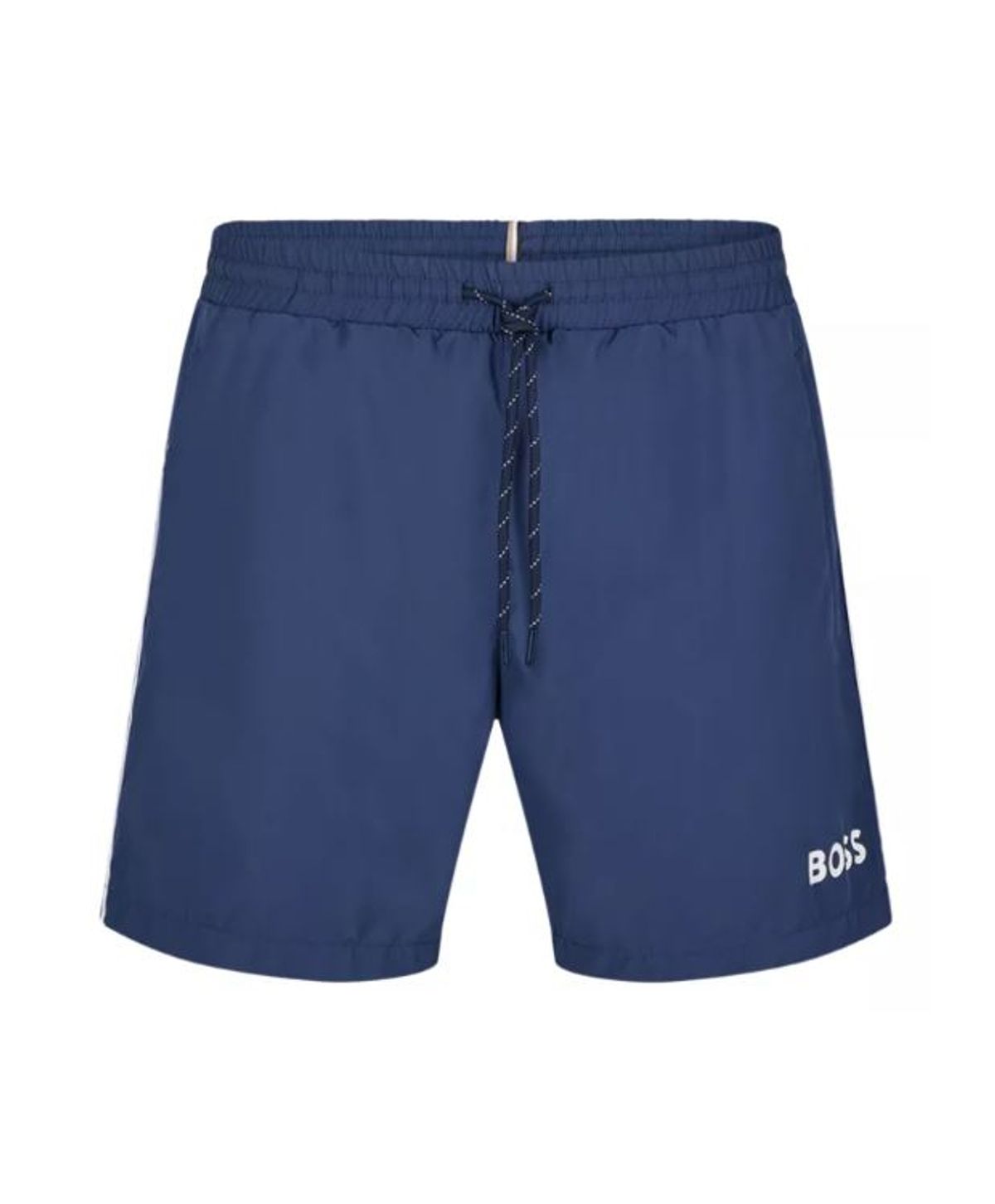 BOSS Badeshorts i navy m. logo til herre.