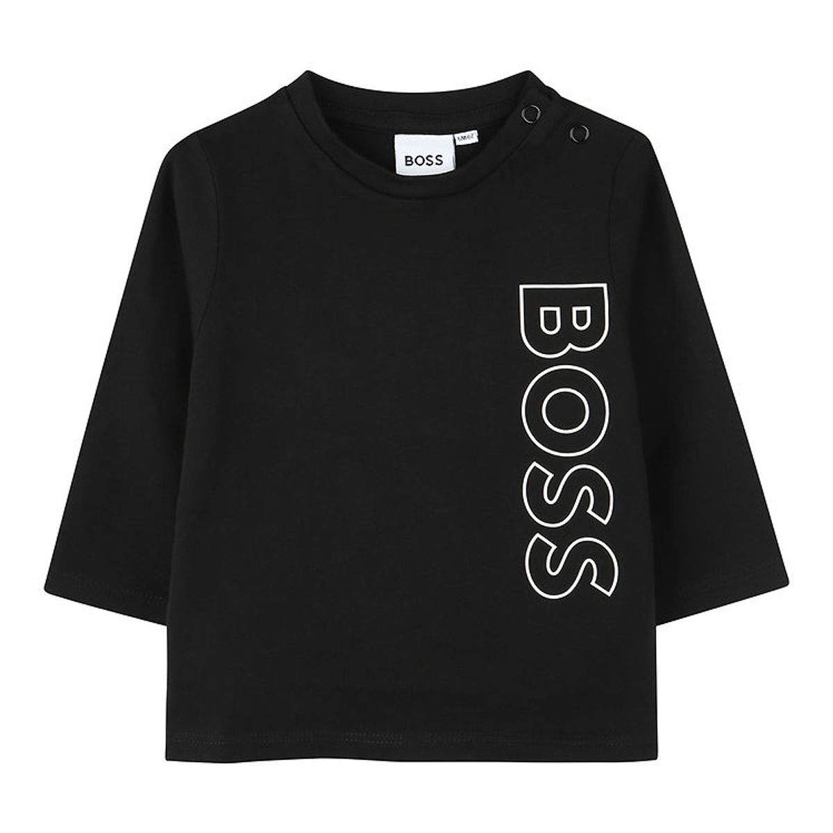 BOSS Bluse - Sort m. Hvid