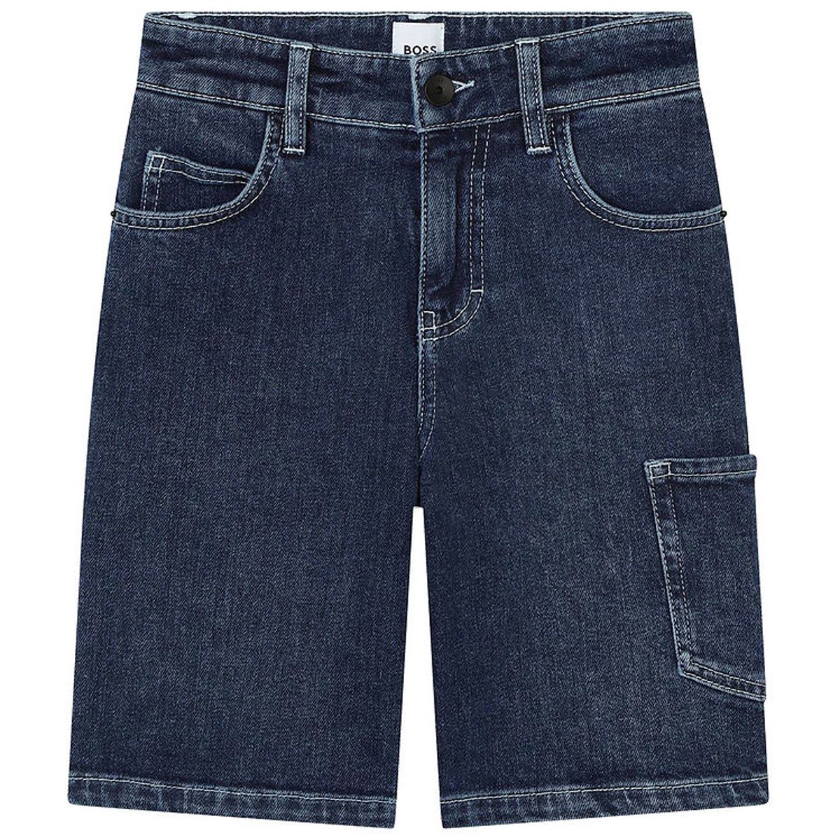 BOSS Denimshorts - Stone Pulverisation