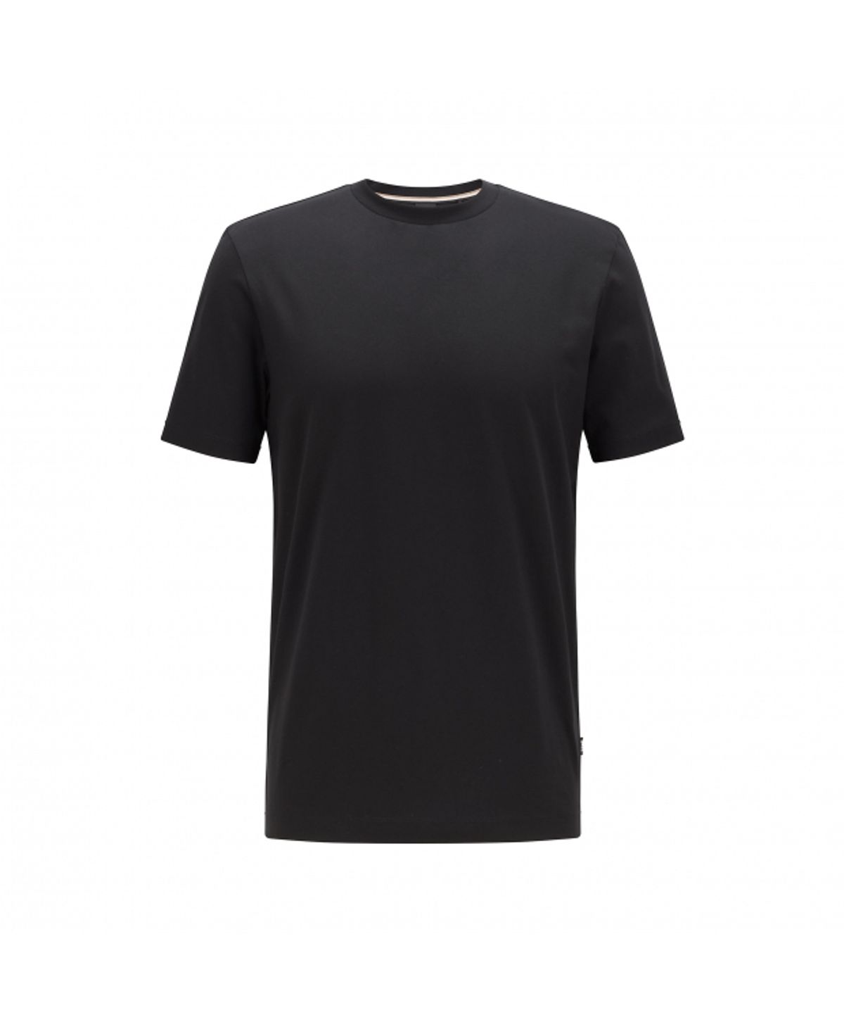 BOSS kortærmet t-shirt i sort til herre| Casual fit |