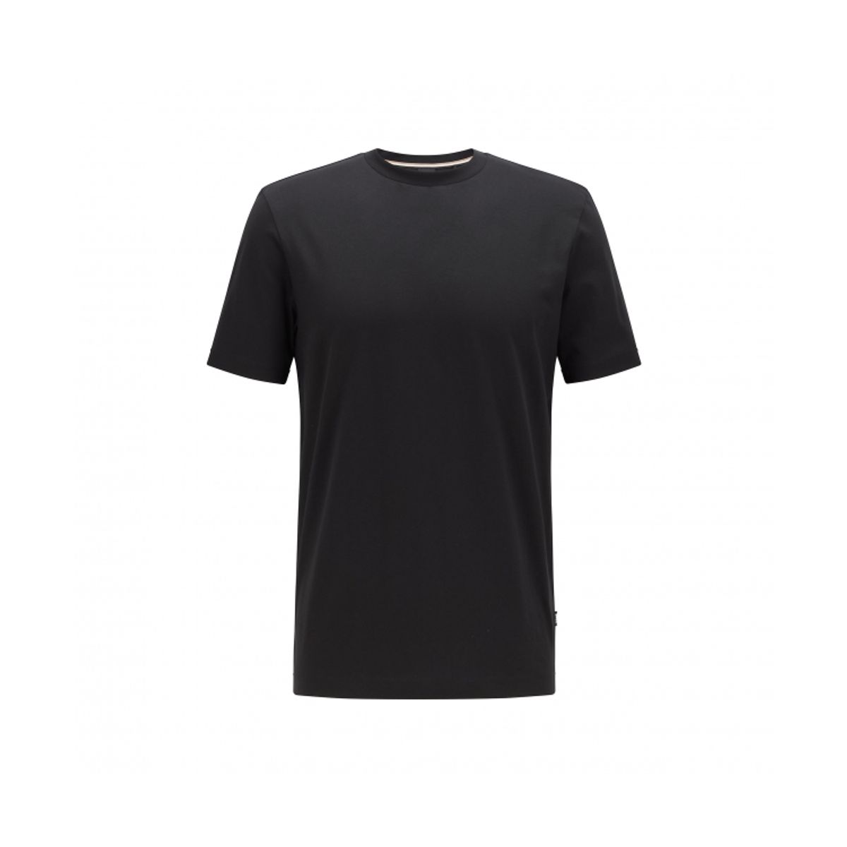 BOSS kortærmet t-shirt i sort til herre| Casual fit |