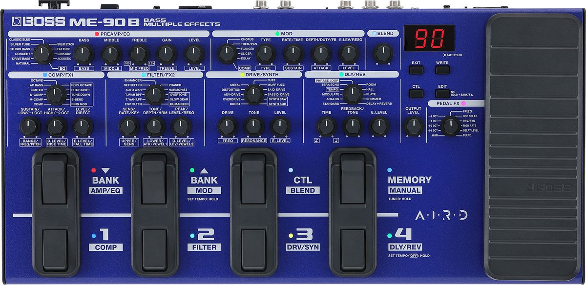 Boss ME-90B Bas Multieffekt