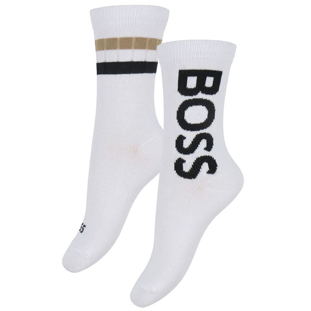 BOSS Strømper - 2-pak - Casual - Hvid/Hvid