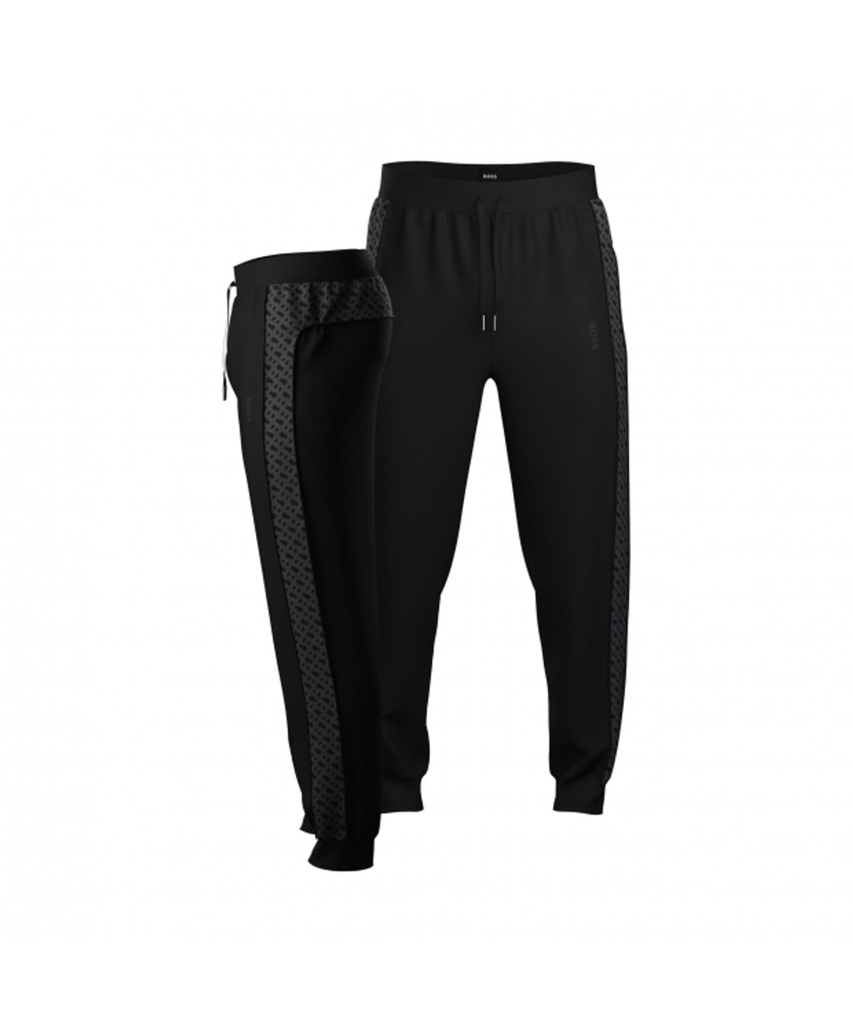 BOSS sweatpants i sort til herre