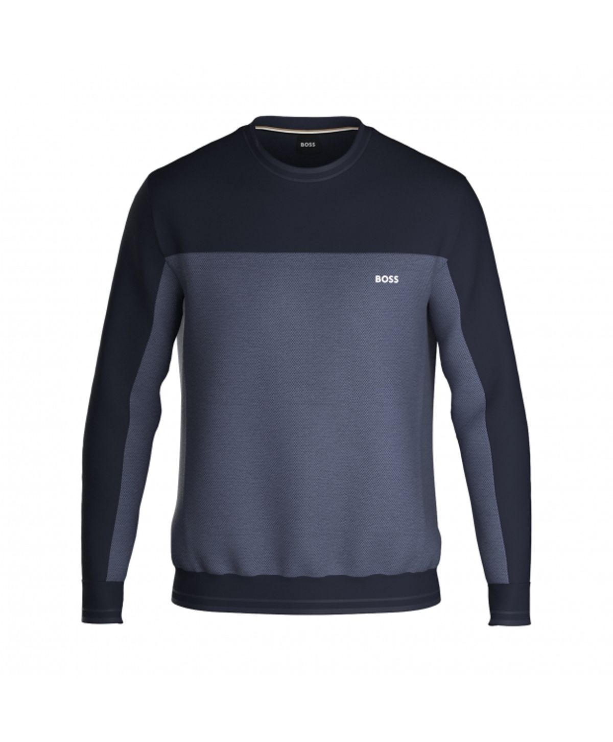 BOSS sweatshirt i navy til herre