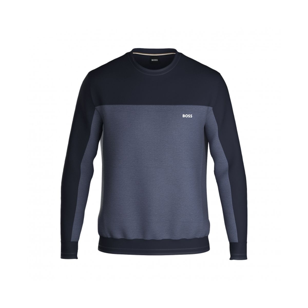 BOSS sweatshirt i navy til herre