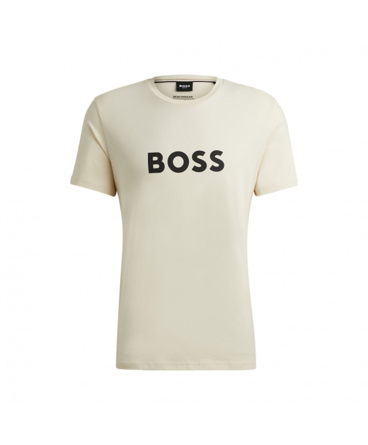 BOSS t-shirt i beige til herre | Regular fit |