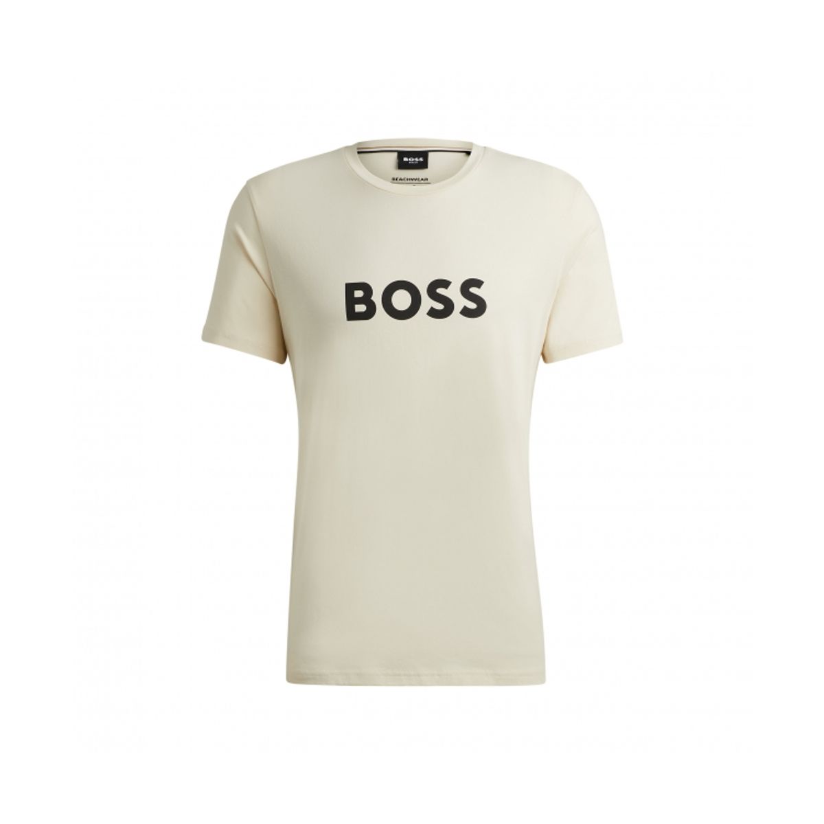 BOSS t-shirt i beige til herre | Regular fit |