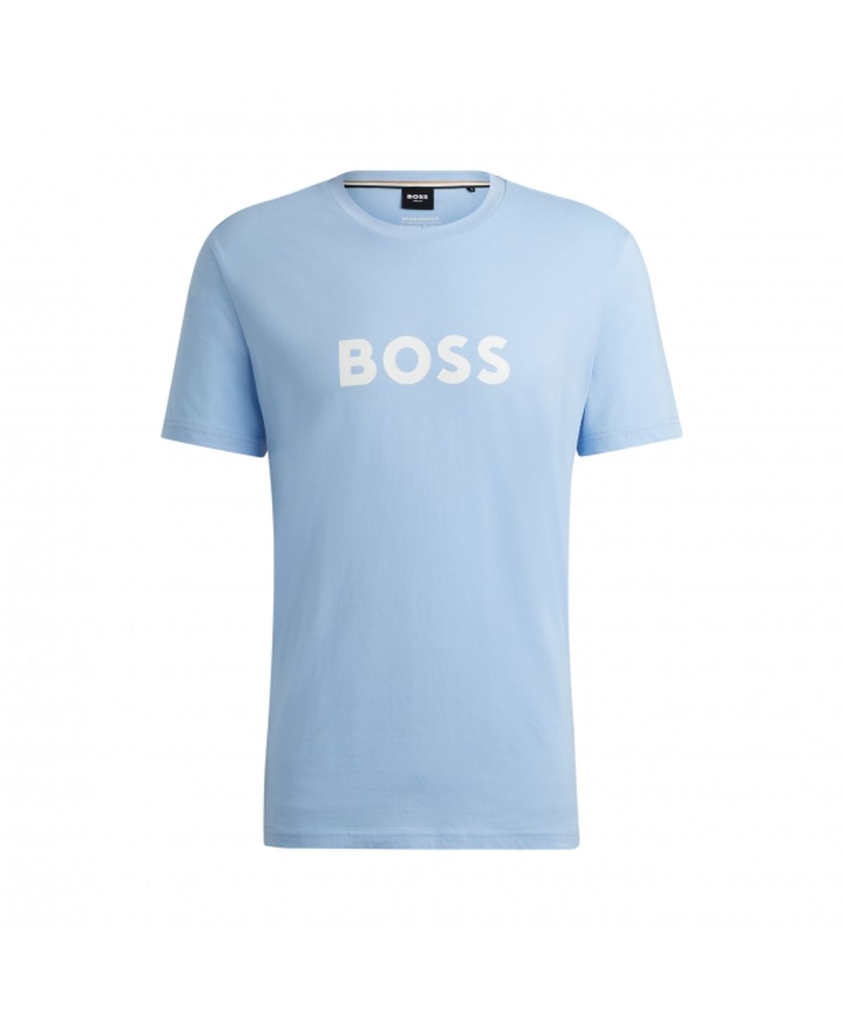 BOSS t-shirt i lyseblå til herre | Regular fit |