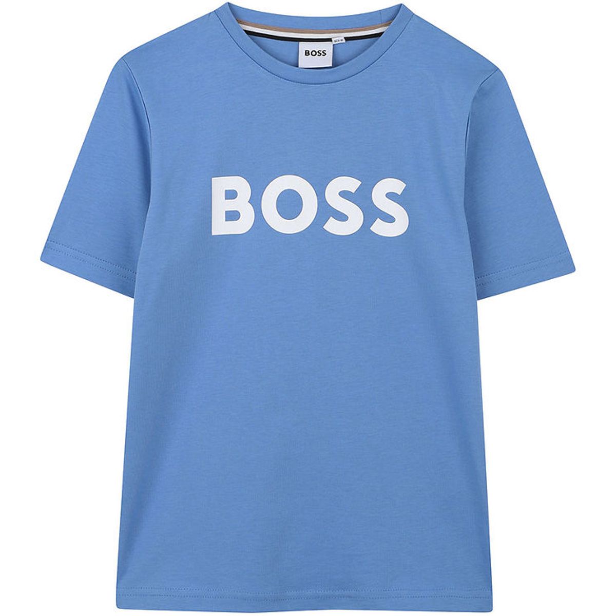 BOSS T-shirt - Navy m. Hvid