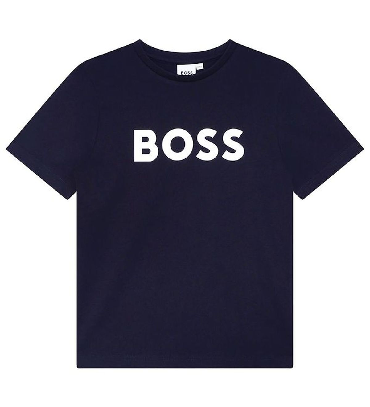 BOSS T-shirt - Navy m. Hvid