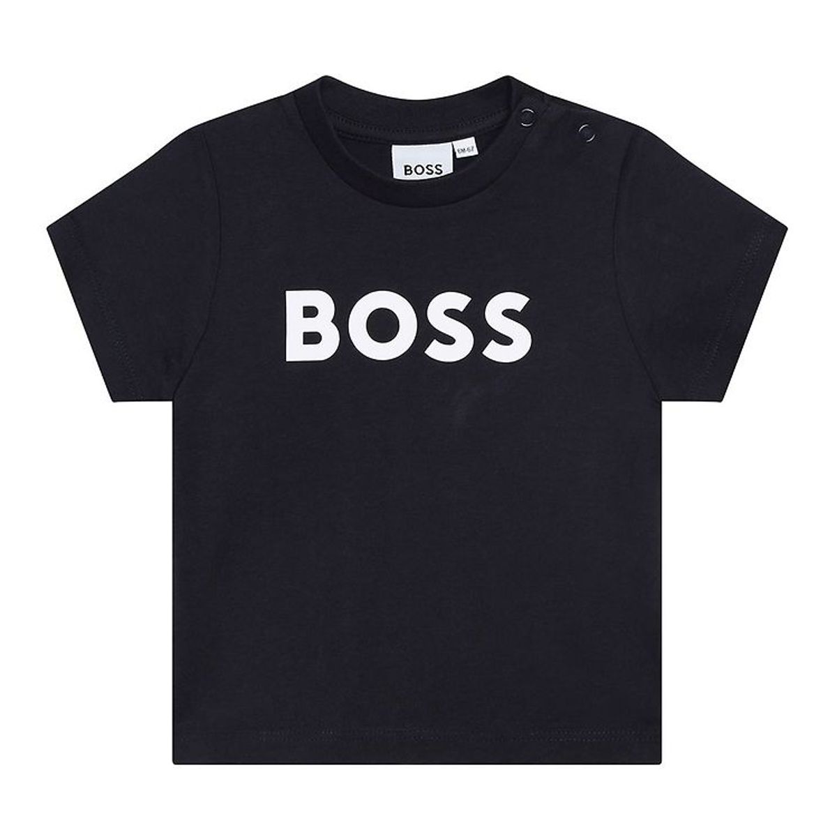 BOSS T-Shirt - Navy m. Hvid