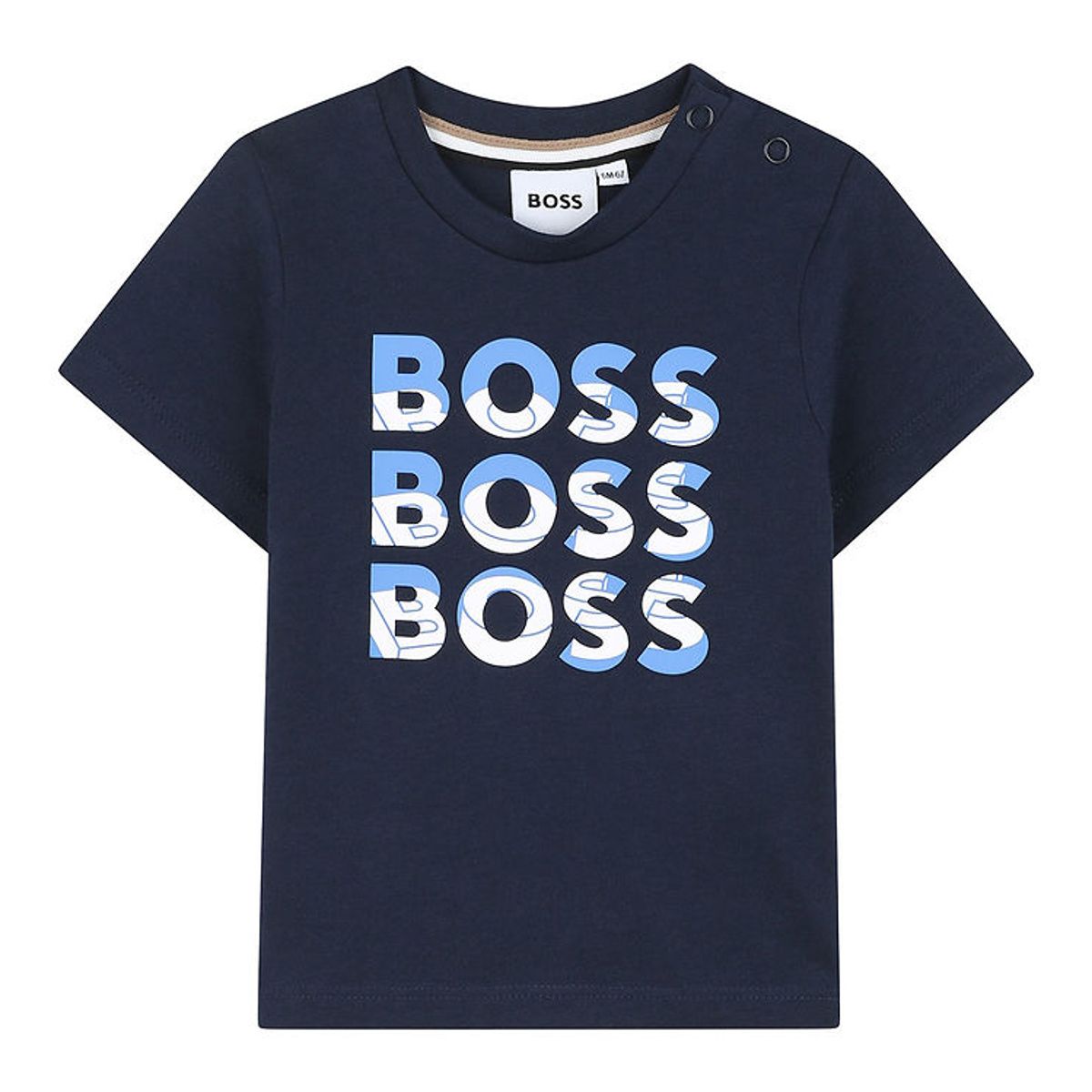 BOSS T-shirt - Navy m. Print