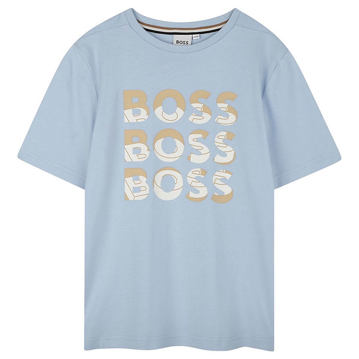 BOSS T-shirt - Persian Blue m. Print