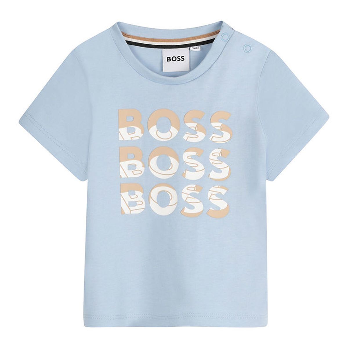 BOSS T-shirt - Persian Blue m. Print