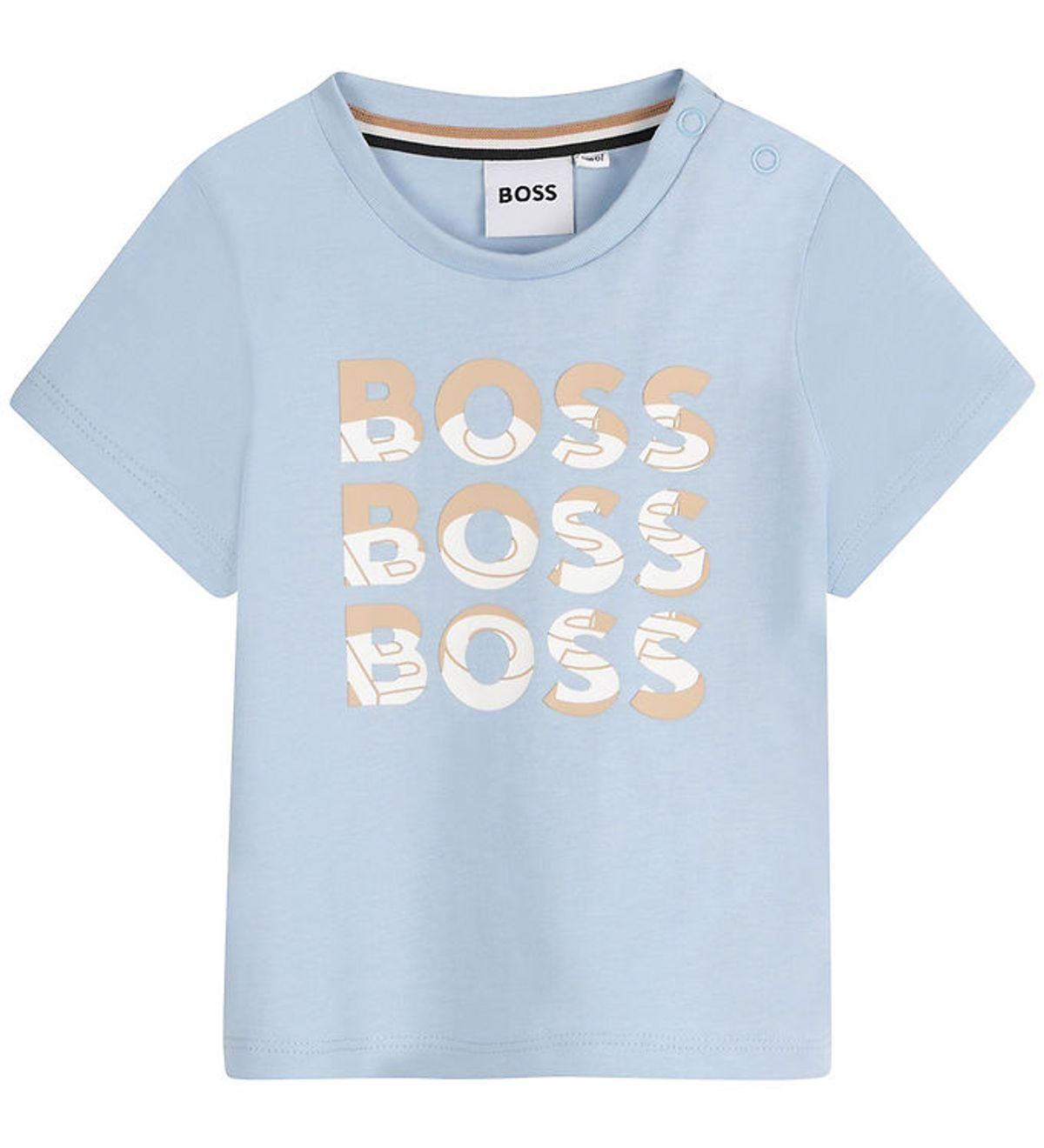 BOSS T-shirt - Persian Blue m. Print