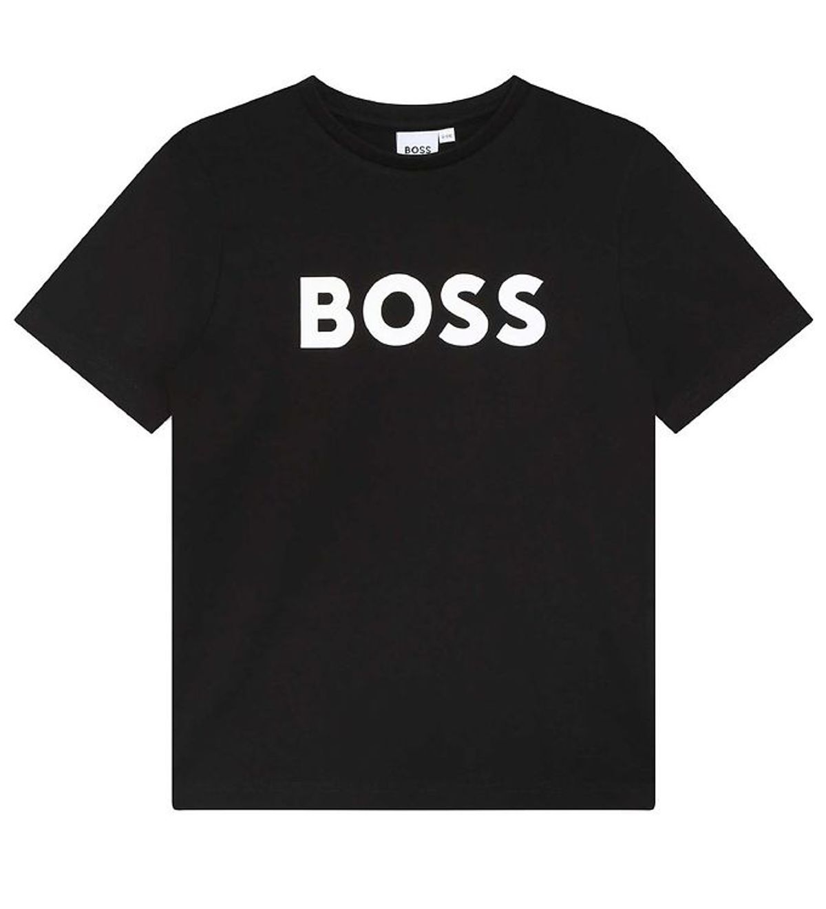 BOSS T-shirt - Sort m. Hvid