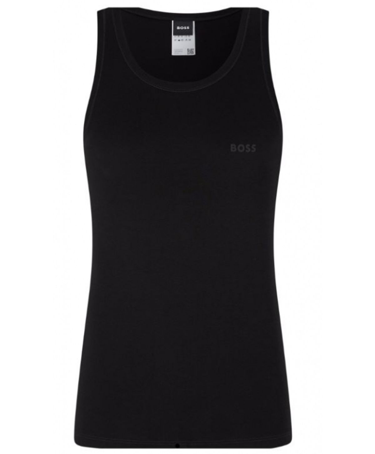 BOSS tank top m. logo i sort til herre