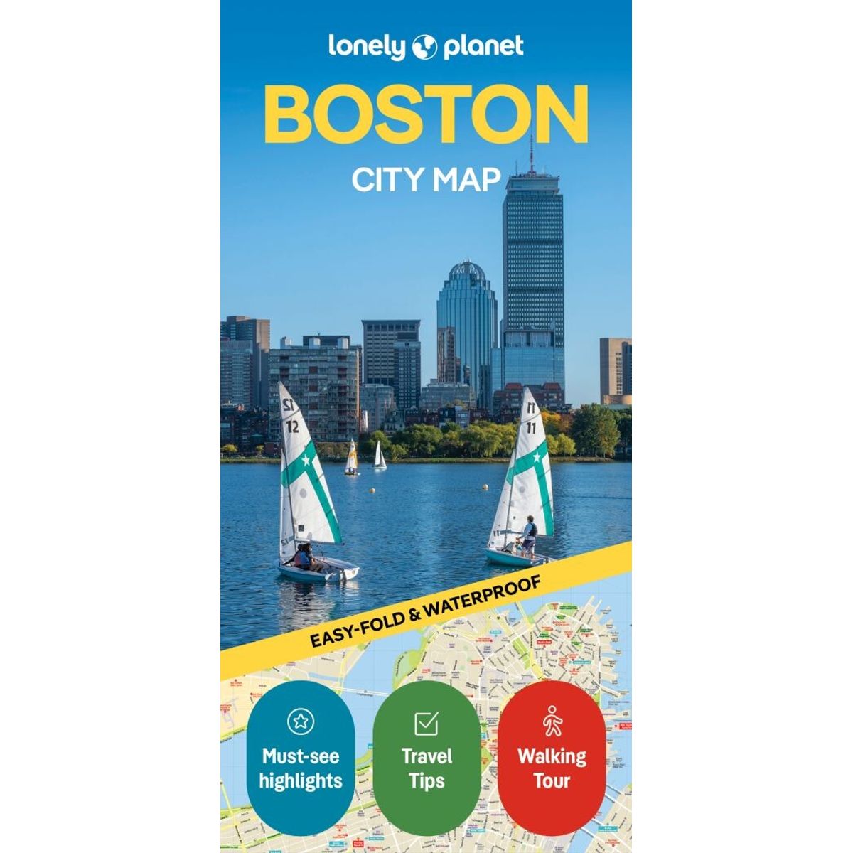 Boston City Map, Lonely Planet - Lonely Planet - English Book