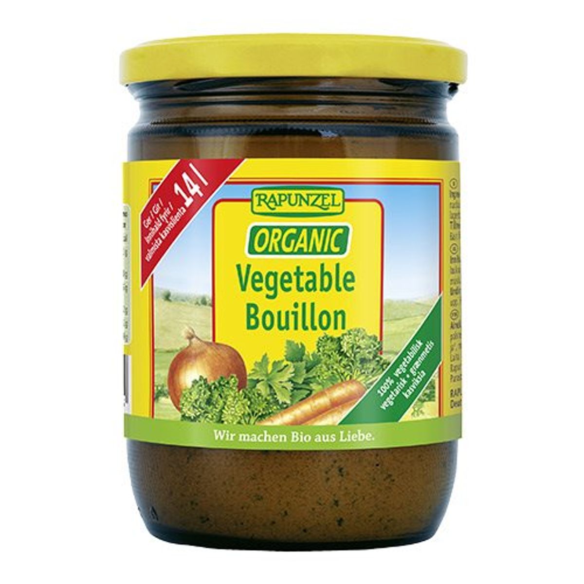 Bouillon vege. Ø Rapunzel, 250g