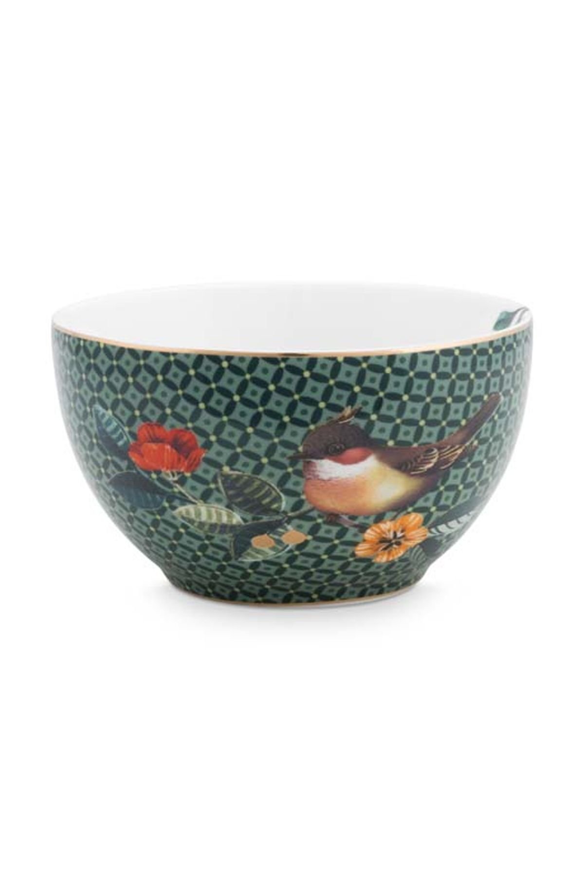 Bowl Winter Wonderland Green 9.5cm