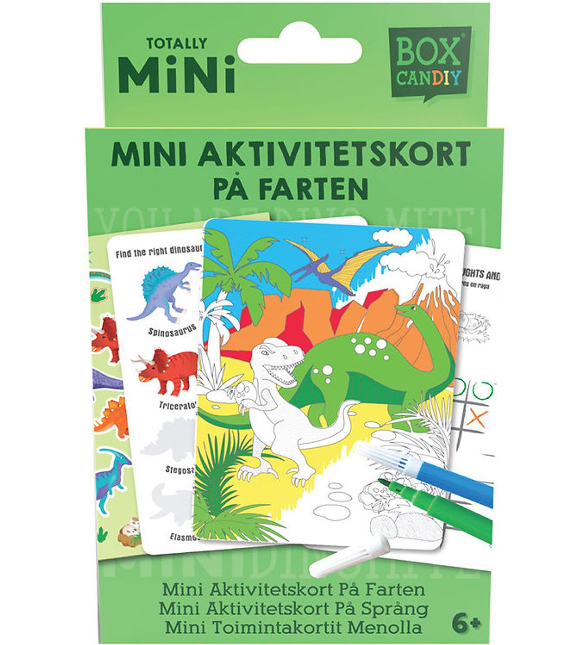 BOX CANDIY Kreasæt - Mini Aktivitetskort - 16 stk. - Totally Min